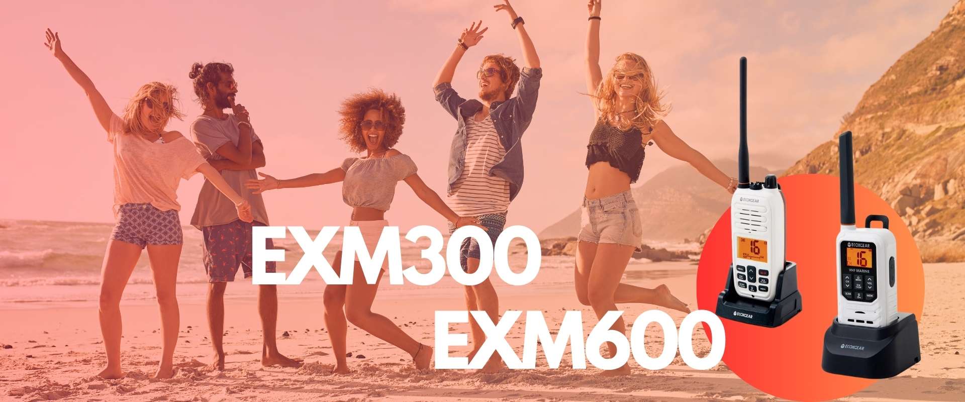 ECOXGEAR launches two new marine-grade VHF radios