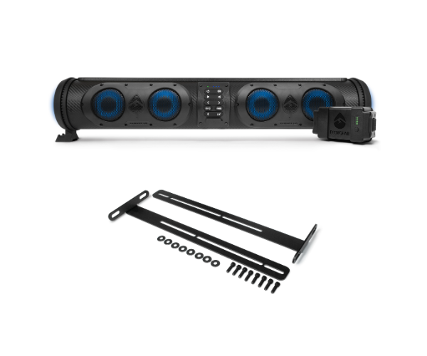 SOUNDBAR GOLF CART SEB WIRELESS STARTER PACK (T-BRACKET) - SoundExtreme SEB26 Bluetooth Soundbar + V4 Bracket
