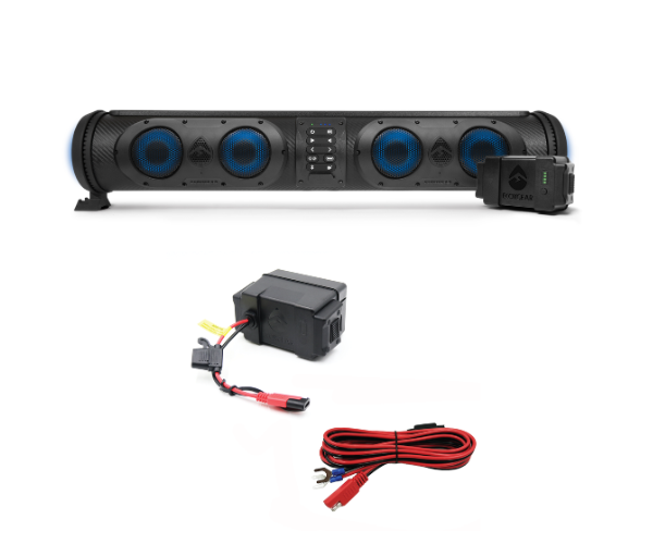 SOUNDBAR SEB WIRELESS & HARDWIRE PACK SEB26 + ACC-EXSEB12VDCPWRAD + ACC-EXSND2.5MPC12AWG