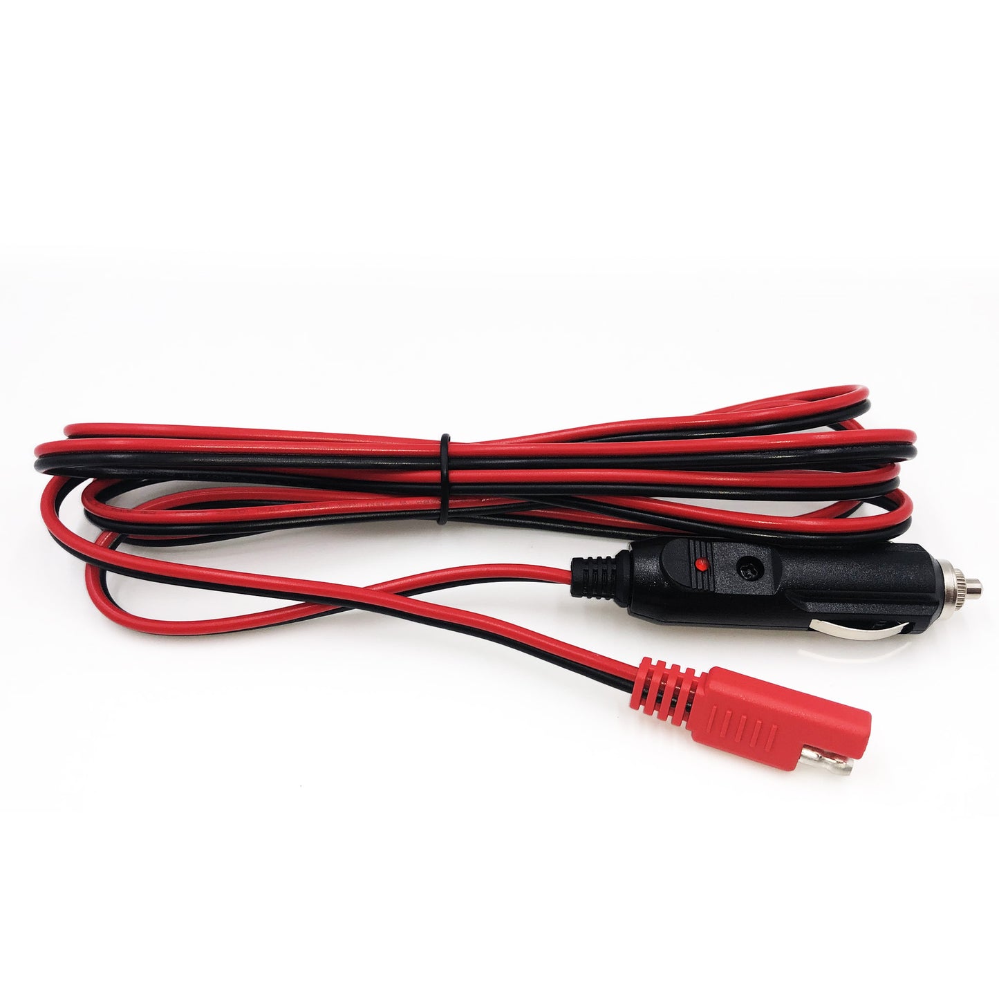 SoundExtreme SEB 12V DC Power Adapter 12AWG SAE Connector with 2.5M Cigarette Lighter Power Cable