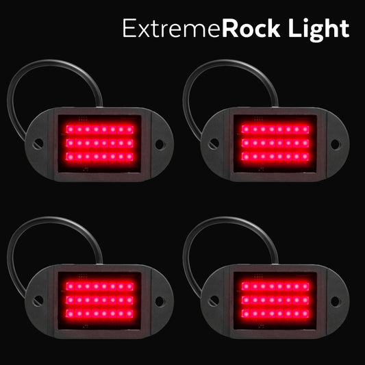 Extreme LED Rock Light 4 Pack