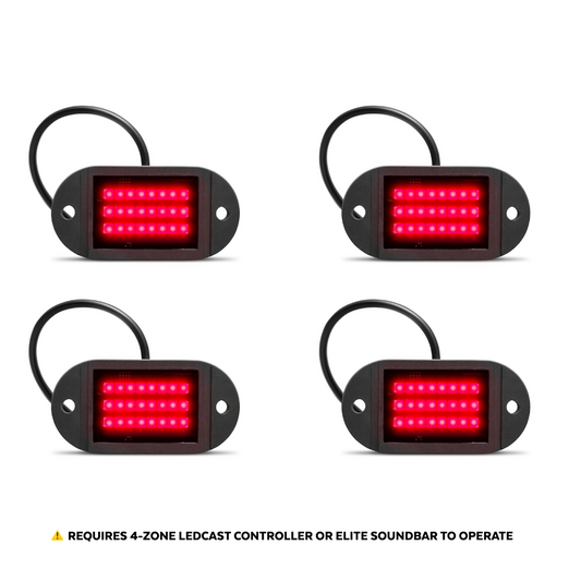 Extreme LED Rock Light 4 Pack