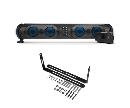 SOUNDBAR GOLF CART SEB WIRELESS STARTER PACK (L-BRACKET) - SoundExtreme SEB26 Bluetooth Soundbar + V5 Bracket