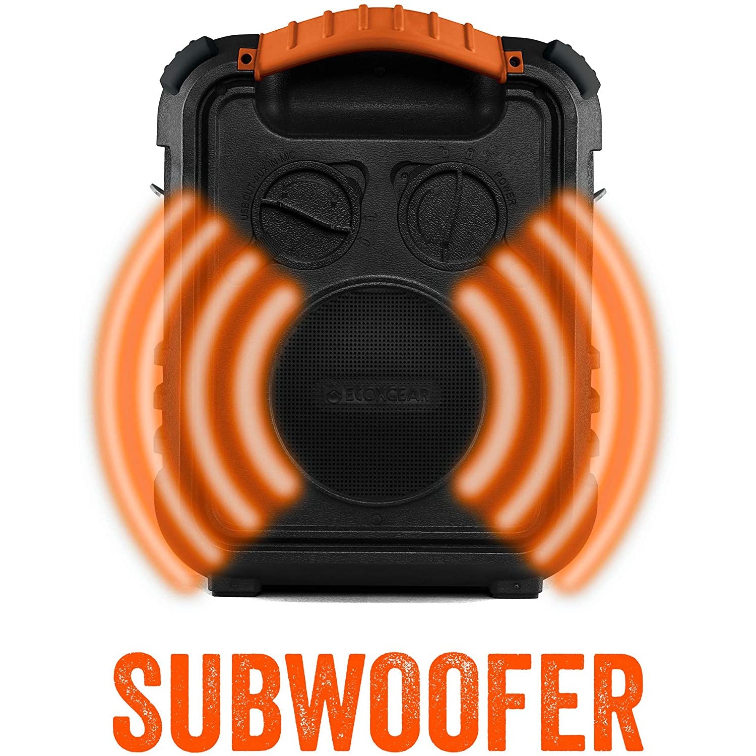 EcoXplorer Orange Subwoofer